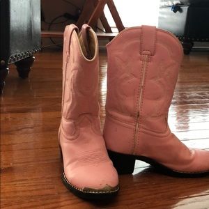 Girl’s Cowboy Boots and Matching Belt - Play Set